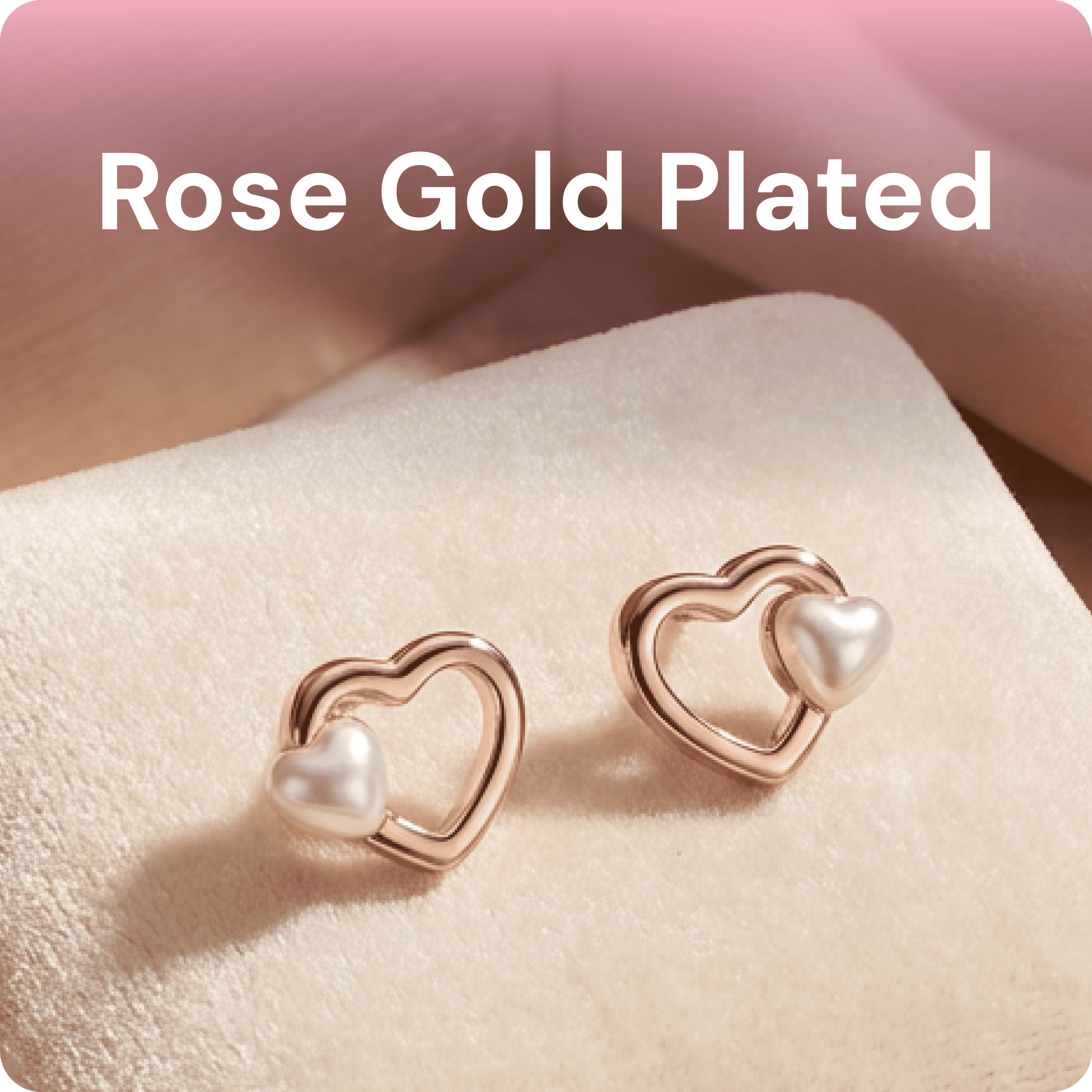 Rose Gold Plated