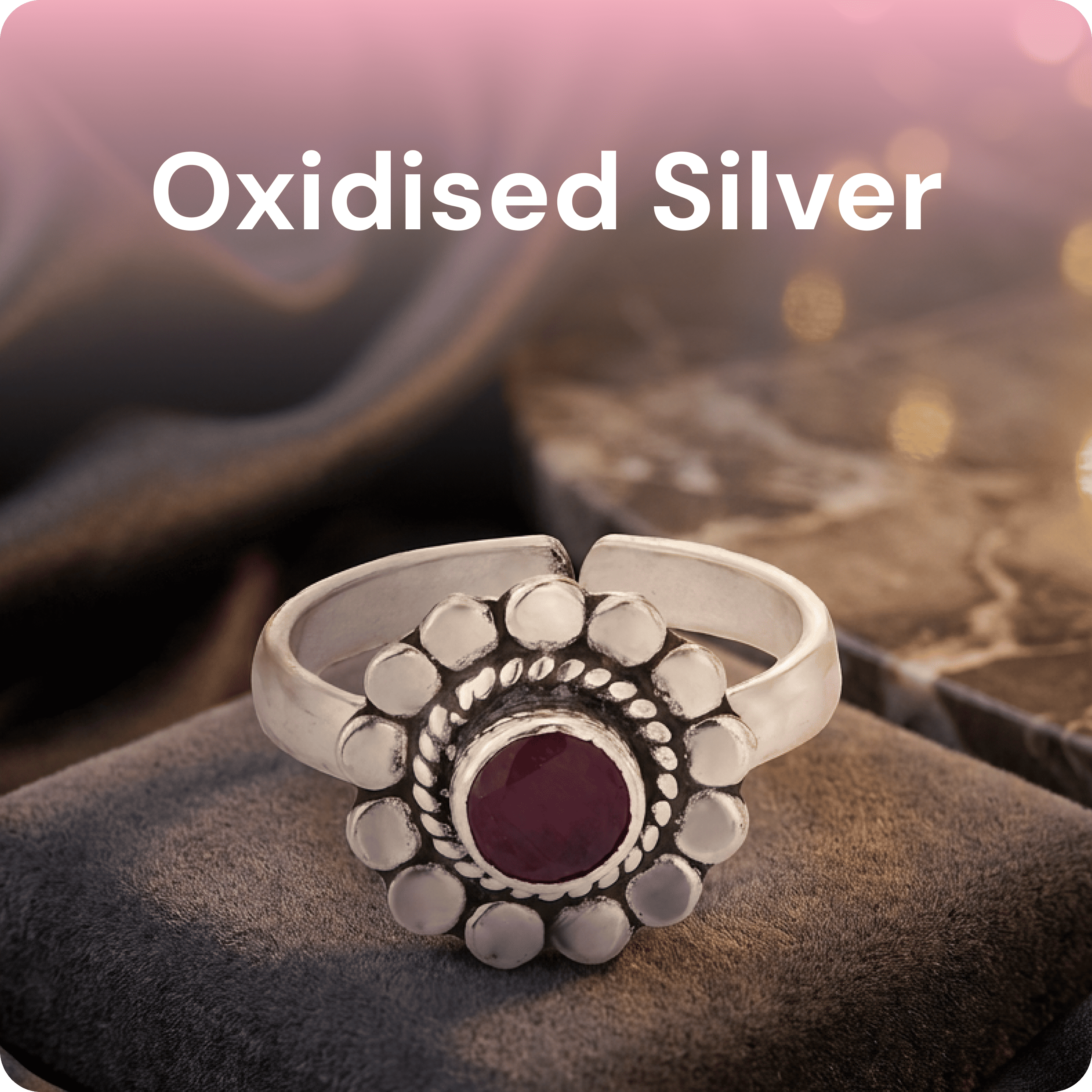 Oxidised Silver