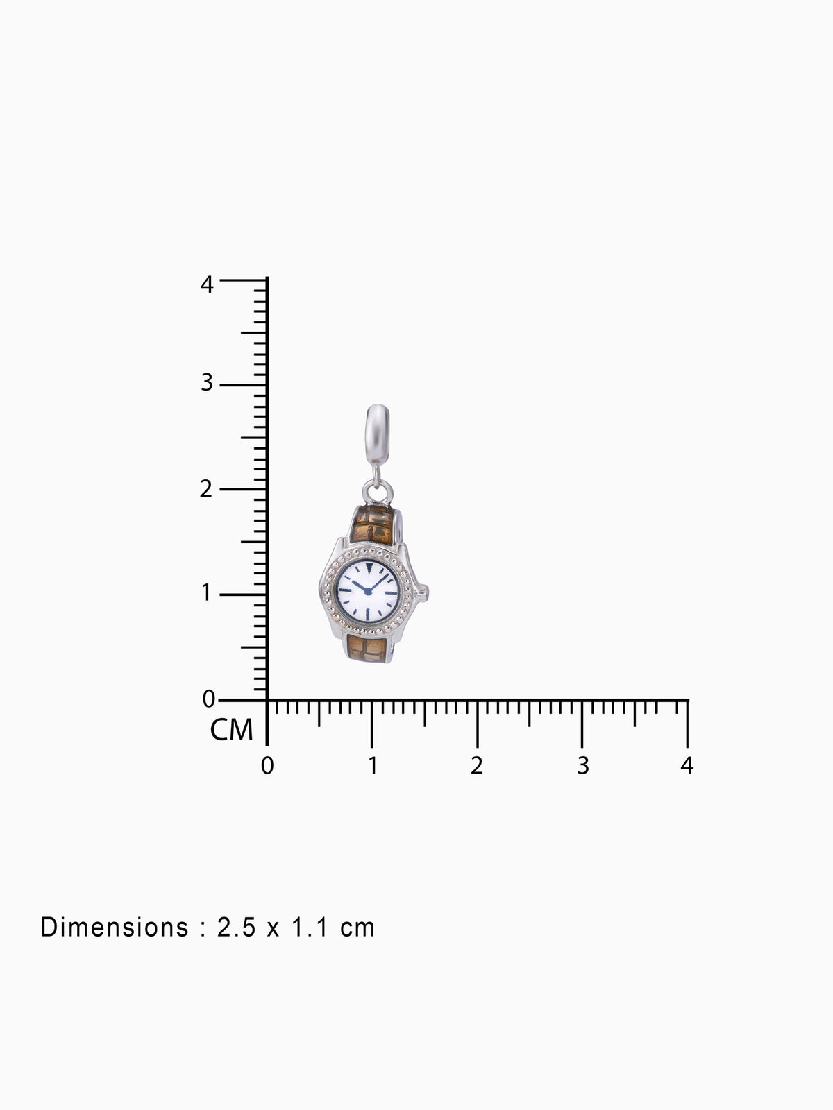 BIS hallmark view SIJA 925 silver jewellery alive green watch charm certified premium accessory elegant timeless design for gifting and celebrations