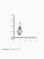 BIS hallmark view SIJA 925 silver jewellery alive green watch charm certified premium accessory elegant timeless design for gifting and celebrations