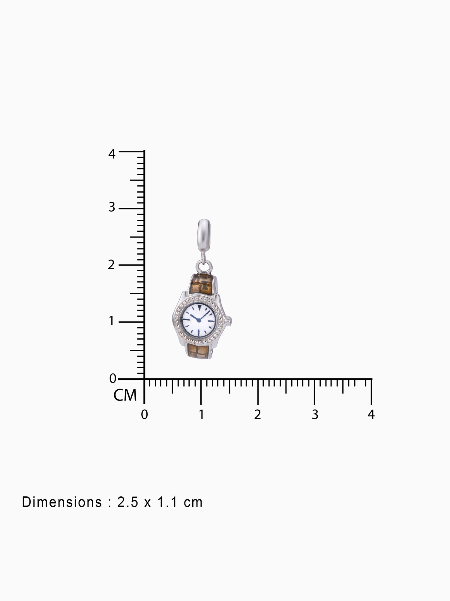 BIS hallmark view SIJA 925 silver jewellery alive green watch charm certified premium accessory elegant timeless design for gifting and celebrations