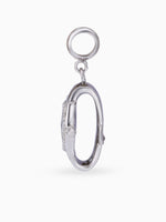 Side view SIJA 925 silver jewellery alive green watch charm stylish handcrafted accessory perfect for weddings parties anniversaries and festive wear