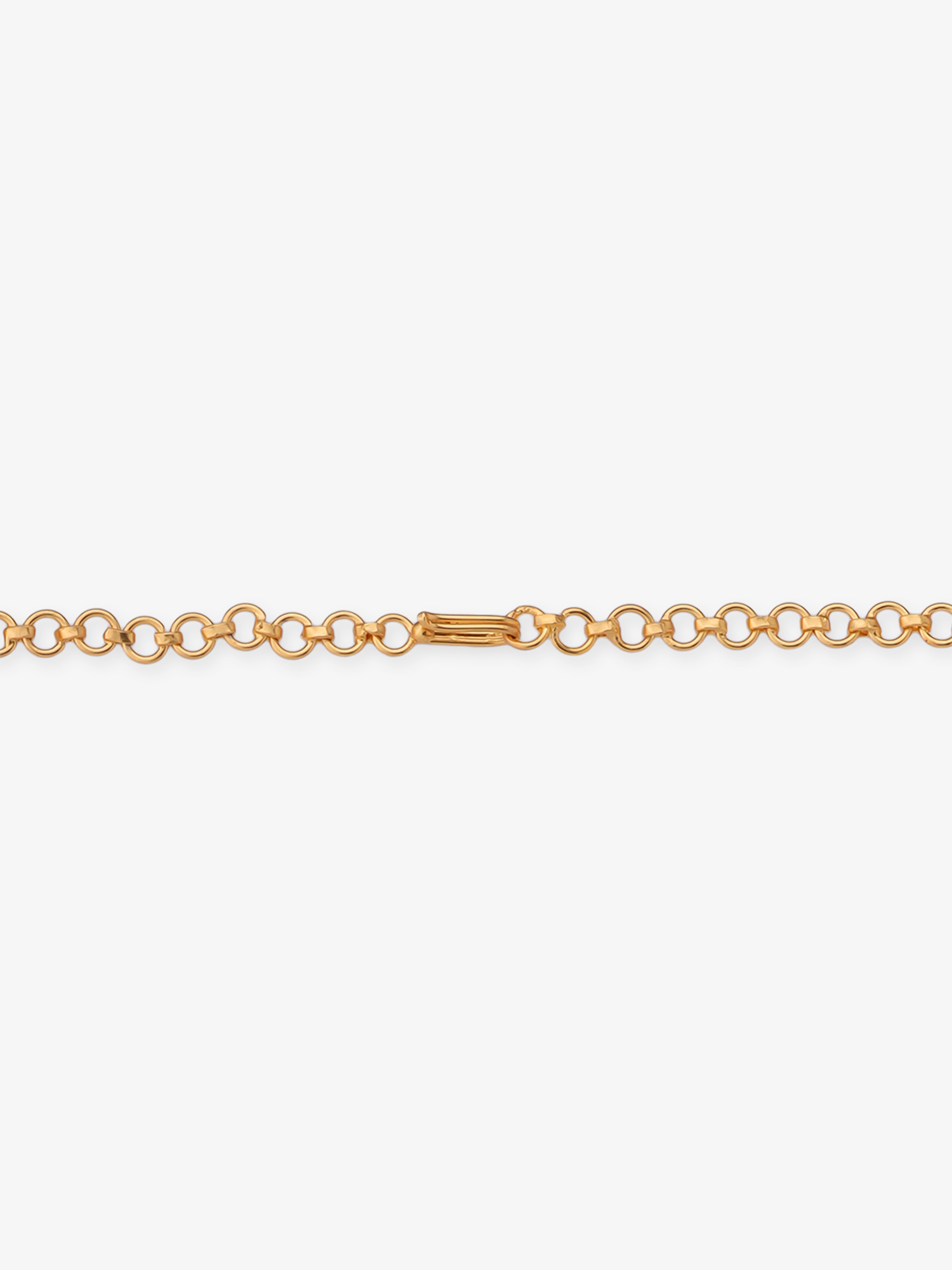 Back side profile of SIJA 925 silver Antique Gold Plated Ramar Sita with Garuda Necklace showing polished edges and durable sterling silver construction