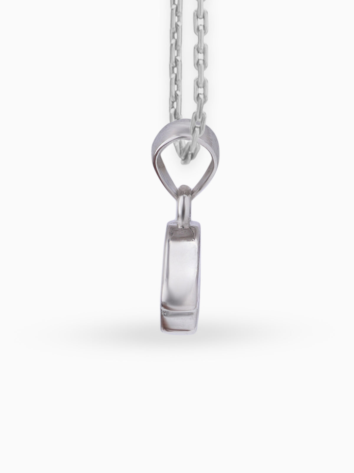 Side view SIJA 925 silver jewellery black pink little car pendant stylish handcrafted accessory perfect for weddings parties anniversaries and festive wear