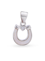 Close up SIJA 925 silver jewellery black pink lucky heart pendant handcrafted premium design versatile accessory for everyday wear and special occasions