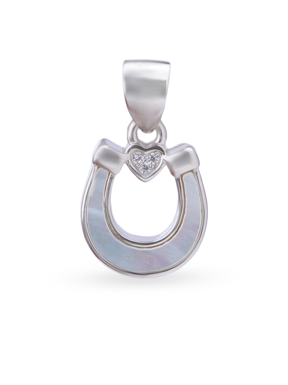 Close up SIJA 925 silver jewellery black white lucky heart pendant handcrafted premium design versatile accessory for everyday wear and special occasions