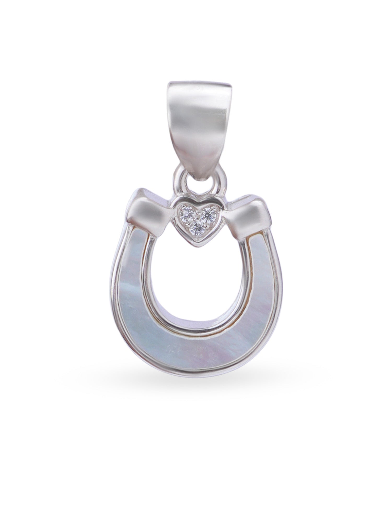 Close up SIJA 925 silver jewellery black white lucky heart pendant handcrafted premium design versatile accessory for everyday wear and special occasions