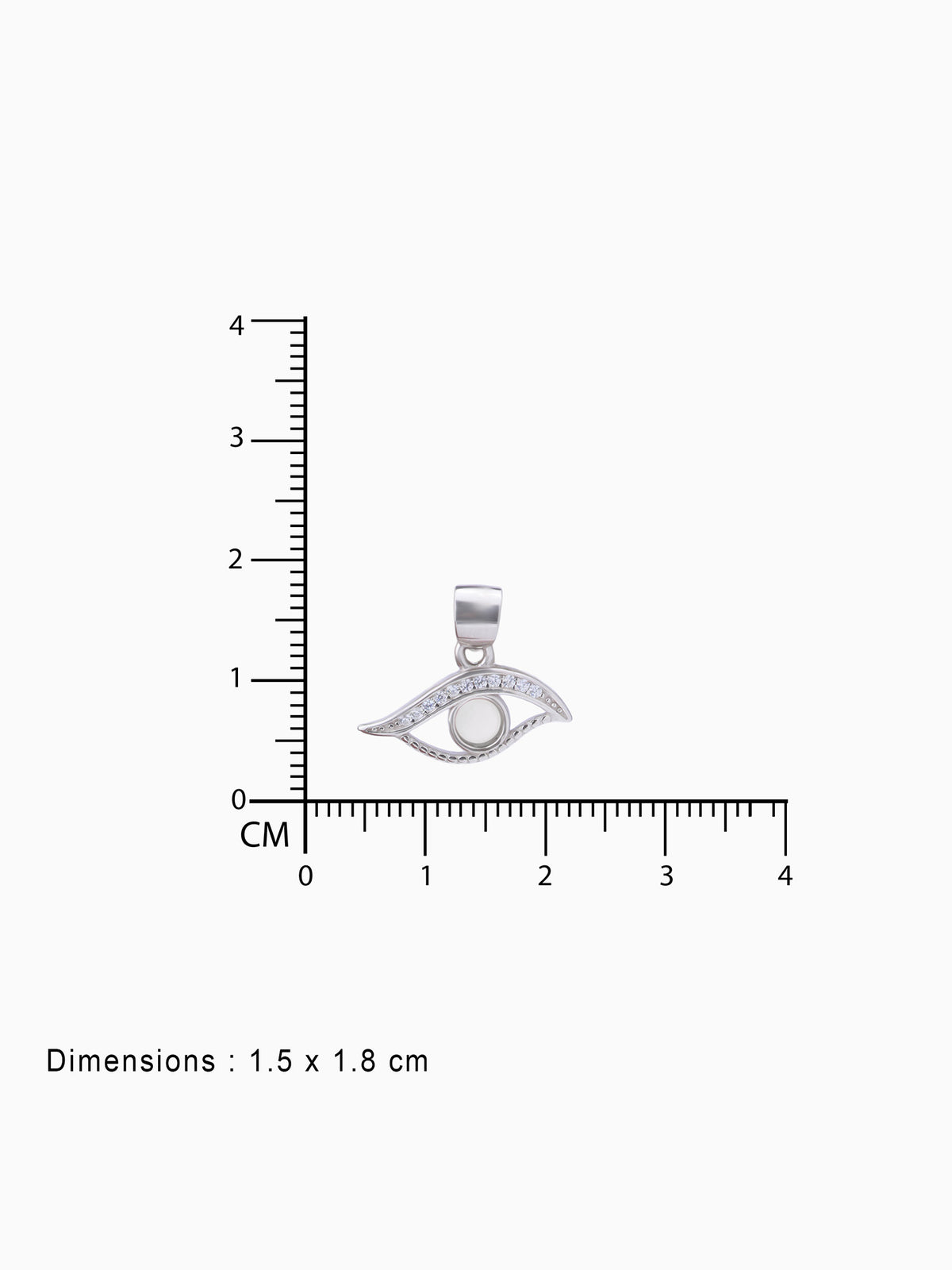 BIS hallmark view SIJA 925 silver jewellery black white mystic eye pendant certified premium accessory elegant timeless design for gifting and celebrations