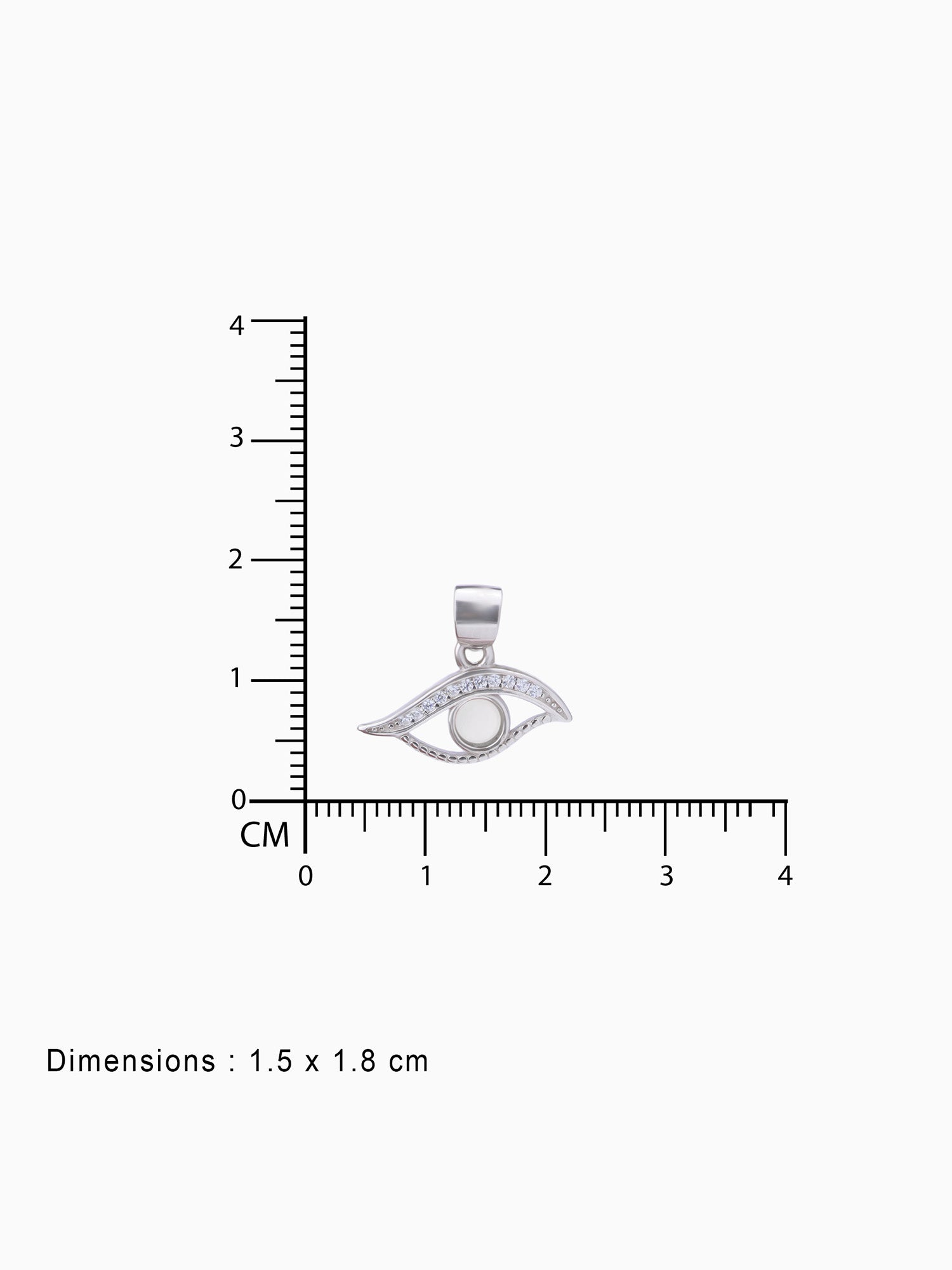 BIS hallmark view SIJA 925 silver jewellery black white mystic eye pendant certified premium accessory elegant timeless design for gifting and celebrations