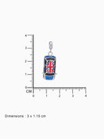 BIS hallmark view SIJA 925 silver jewellery blue car charm certified premium accessory elegant timeless design for gifting and celebrations
