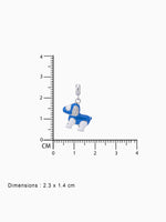 BIS hallmark view SIJA 925 silver jewellery blue dog charm certified premium accessory charming playful design for gifting and celebrations