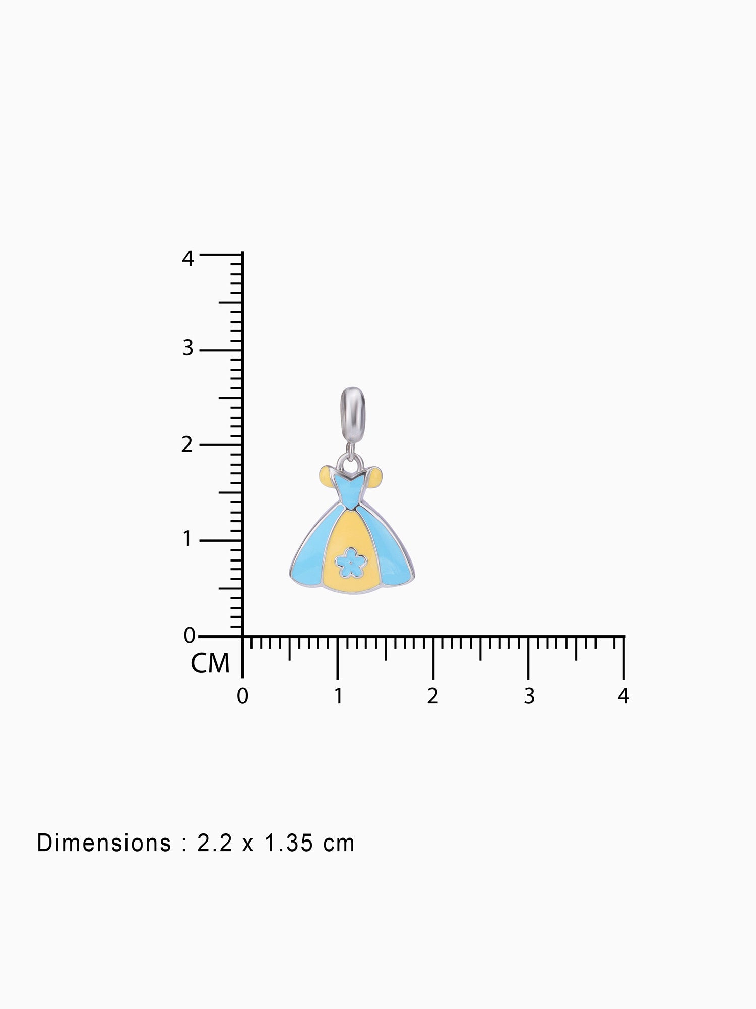 BIS hallmark view SIJA 925 silver jewellery blue yellow dress charm certified premium accessory elegant timeless design for gifting and celebrations