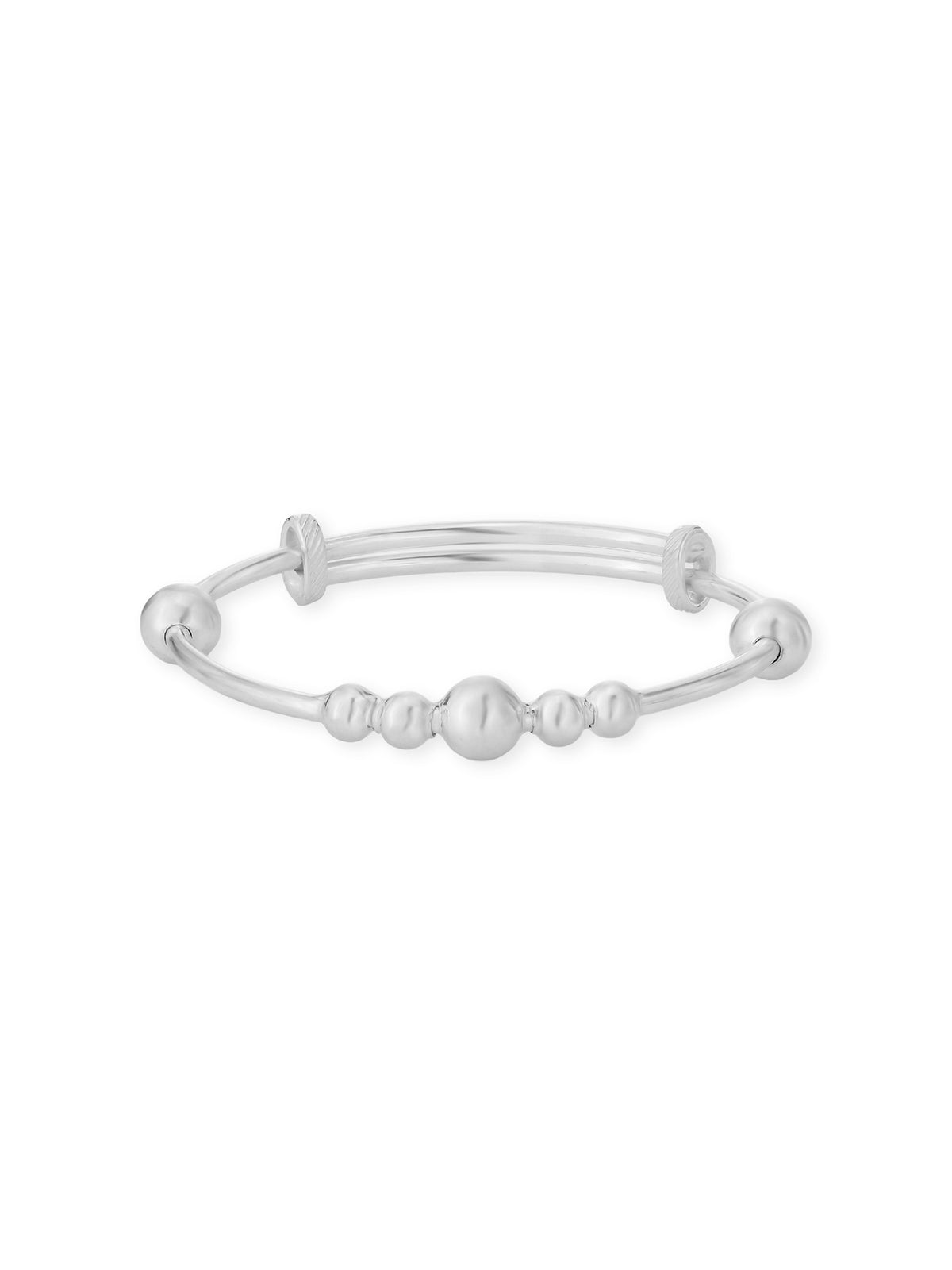 Adjustable clasp detail of SIJA 925 Silver Bubbles Bracelet showcasing secure fit and premium sterling silver quality