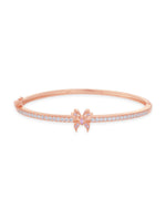Close‑up of SIJA 925 Silver Butterfly Brilliance Cuff Bracelet showing sparkling butterfly motif embellishments handcrafted sterling silver jewellery timeless accessory