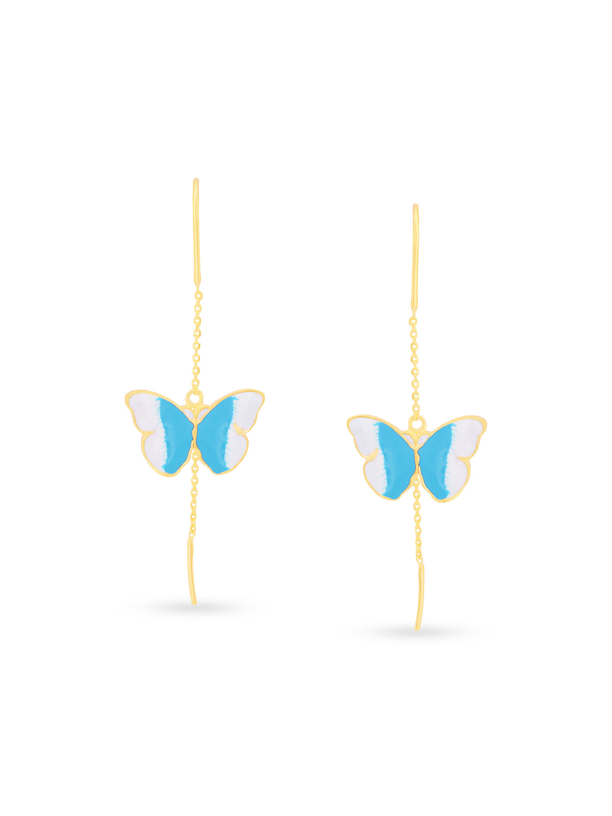 Detailed view of SIJA 925 Silver Butterfly Hook Earrings highlighting ornamental finish polished sterling silver craftsmanship secure hook setting