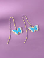 Close‑up of SIJA 925 Silver Butterfly Hook Earrings showing delicate butterfly motif handcrafted sterling silver jewellery timeless accessory