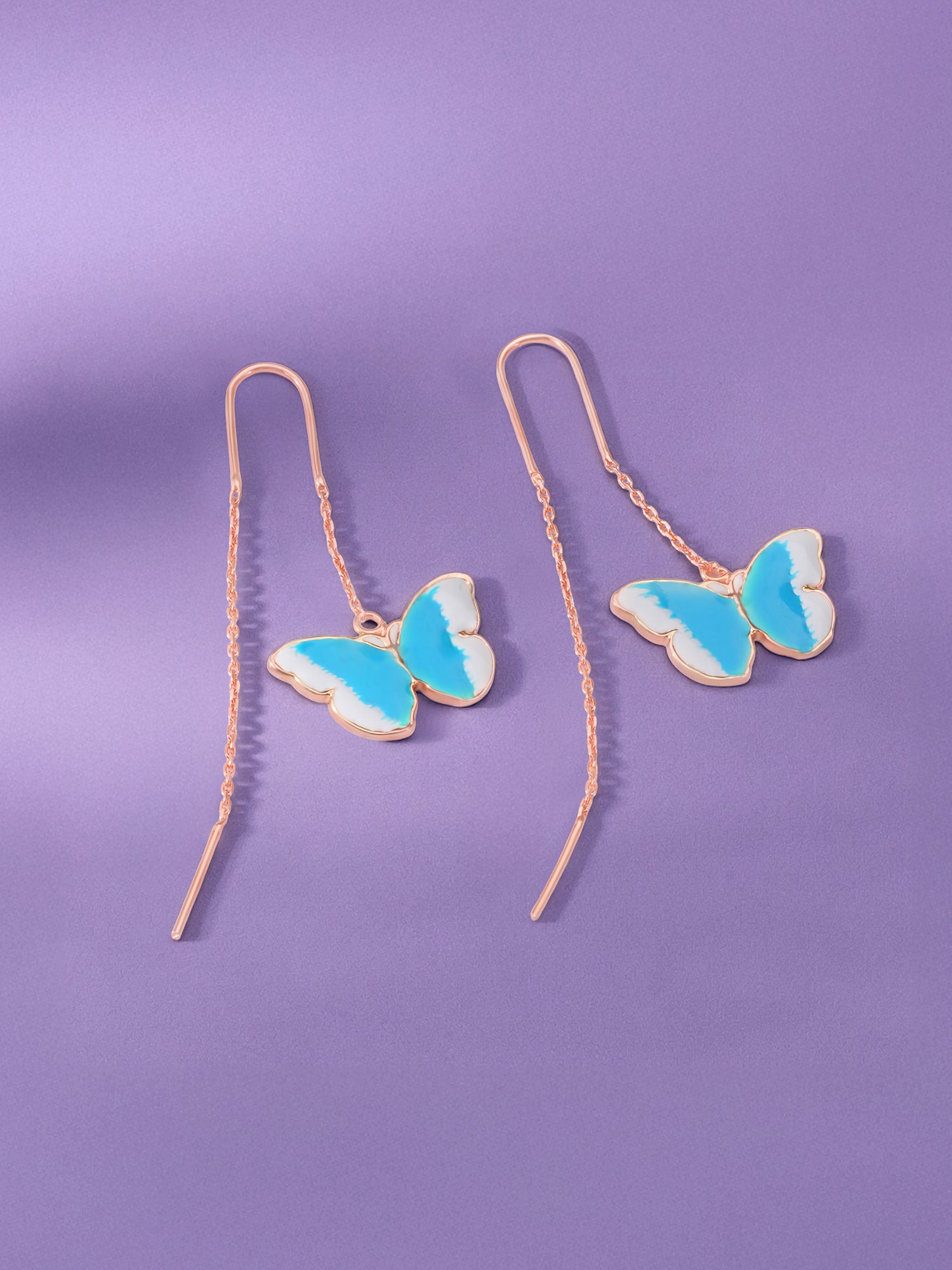 Close‑up of SIJA 925 Silver Butterfly Hook Earrings showing delicate butterfly motif handcrafted sterling silver jewellery timeless accessory