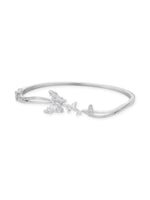 Close‑up of SIJA 925 Silver Butterfly Whisper Bracelet showing delicate butterfly charm detailing handcrafted sterling silver jewellery graceful accessory