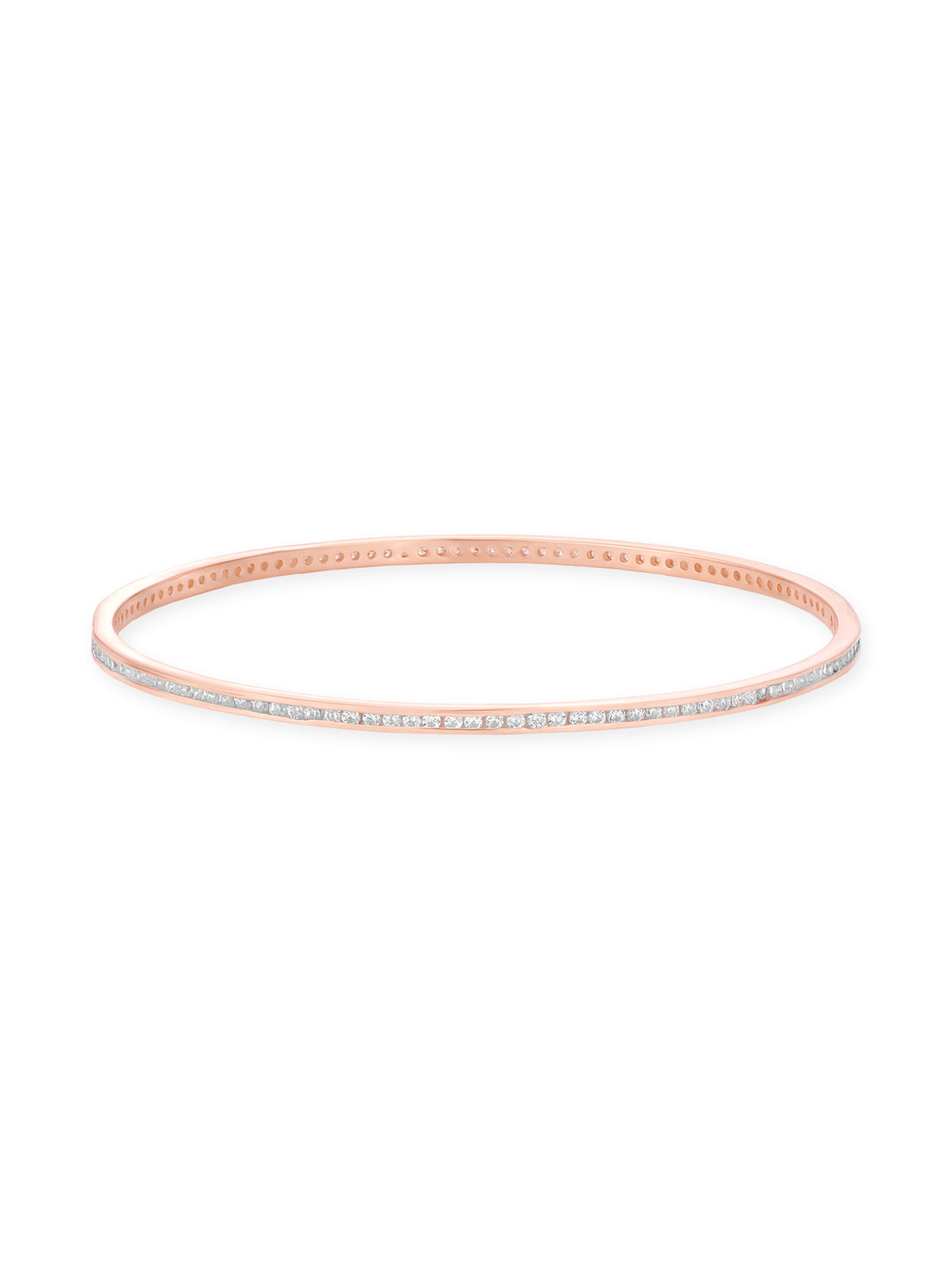Close‑up of SIJA 925 Silver Classic White Stone Bangle showing sparkling white stone embellishments handcrafted sterling silver jewellery timeless accessory