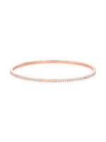 Close‑up of SIJA 925 Silver Classic White Stone Bangle showing sparkling white stone embellishments handcrafted sterling silver jewellery timeless accessory