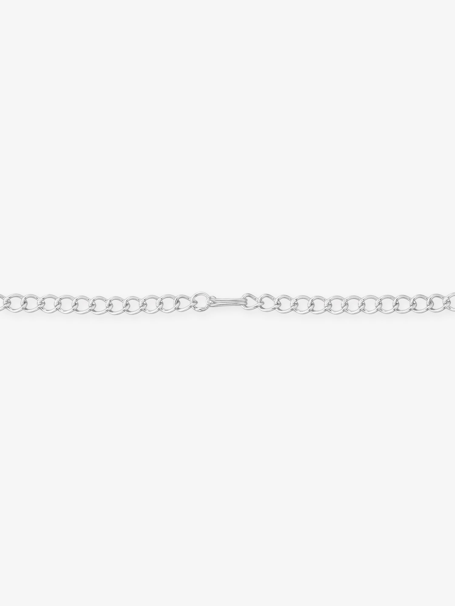 Side view of SIJA 925 Silver Crimson Bloom Necklace highlighting sleek silver setting with floral crimson bloom charm