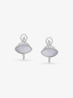 SIJA 925 Silver Dancing Doll Stud elegant sterling silver womens jewellery accessory front view