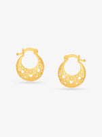 SIJA 925 Silver Dew Drops Hoop Earrings sterling silver jewellery elegant hero shot