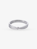 SIJA 925 Sterling Silver Embrace Women Ring jewellery full front hero view elegant accessory for women