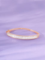 Close‑up of SIJA 925 Silver Eternal Sparkle Cuff Bracelet showing shimmering stone embellishments handcrafted sterling silver jewellery timeless accessory