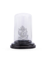 SIJA 999 Silver Ganesha Idol solid pure silver temple jewellery with polished finish