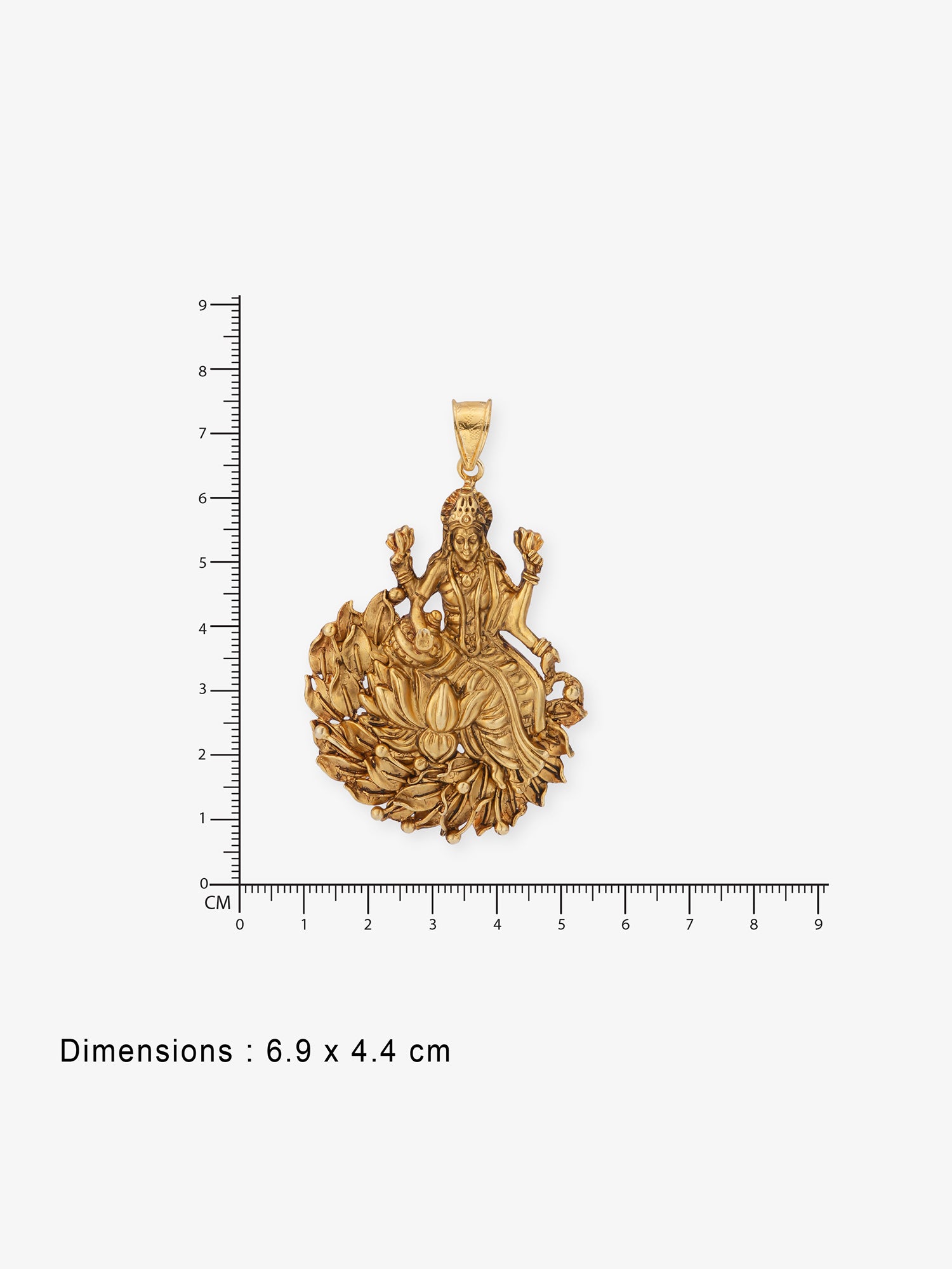 925 BIS hallmark stamp on SIJA antique gold plated Lakshmi Nagas pendant — certified 92.5 sterling silver devotional jewellery