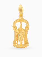 Hero shot SIJA 925 silver jewellery gold plated Meenakshi pendant BIS hallmarked elegant timeless accessory perfect for weddings festive wear and gifting