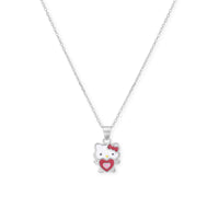 SIJA 925 Silver Jewellery promotional banner highlighting Hello Kitty Heart Pendant with Chain crafted for joyful and inclusive collections