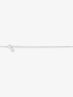 Side profile of SIJA 925 Silver Hello Kitty Heart Pendant with Chain sterling silver jewellery elegant accessory durable construction polished edges
