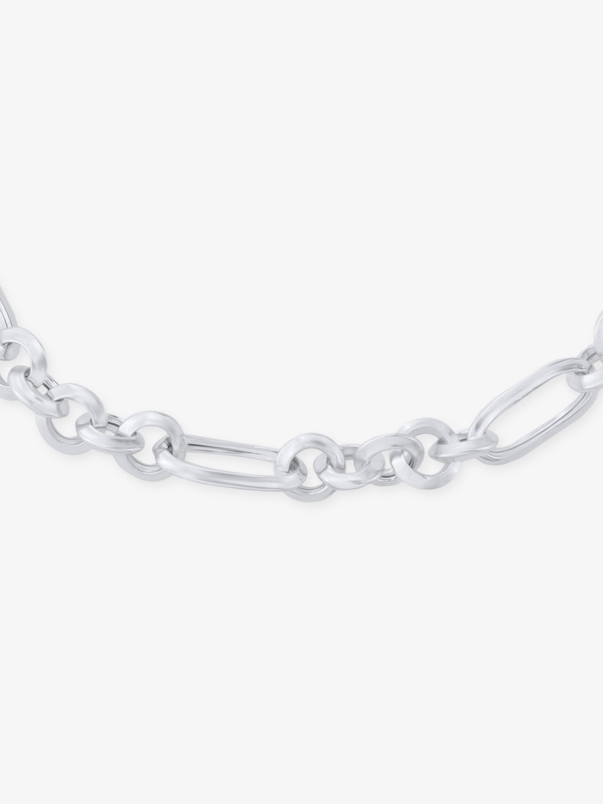 Detailed close up of SIJA Holo Button Bracelet showing unique holographic button links with premium silver craftsmanship