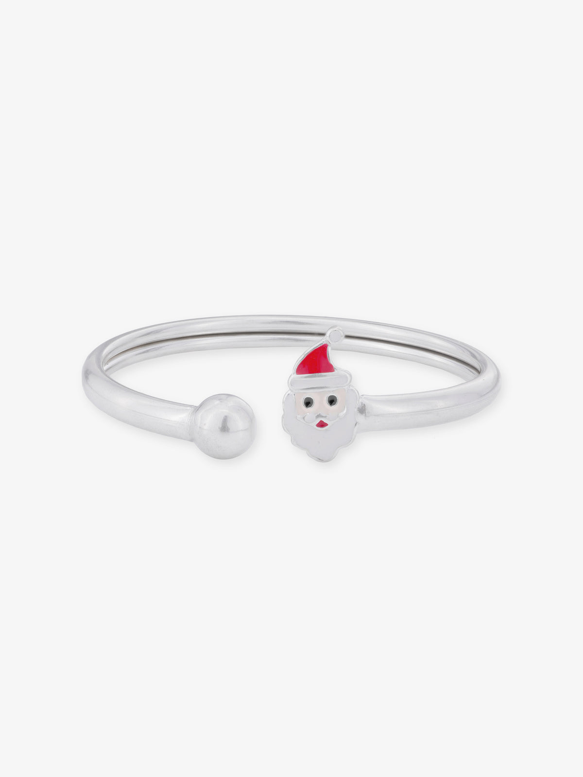 Detailed view of SIJA 925 Silver Kids Bracelet highlighting ornamental finish polished sterling silver craftsmanship durable chain links