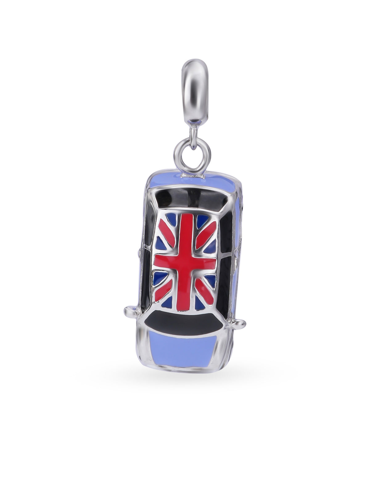 Hero shot SIJA 925 silver jewellery lavender car charm BIS hallmarked elegant timeless accessory perfect for weddings festive wear and gifting