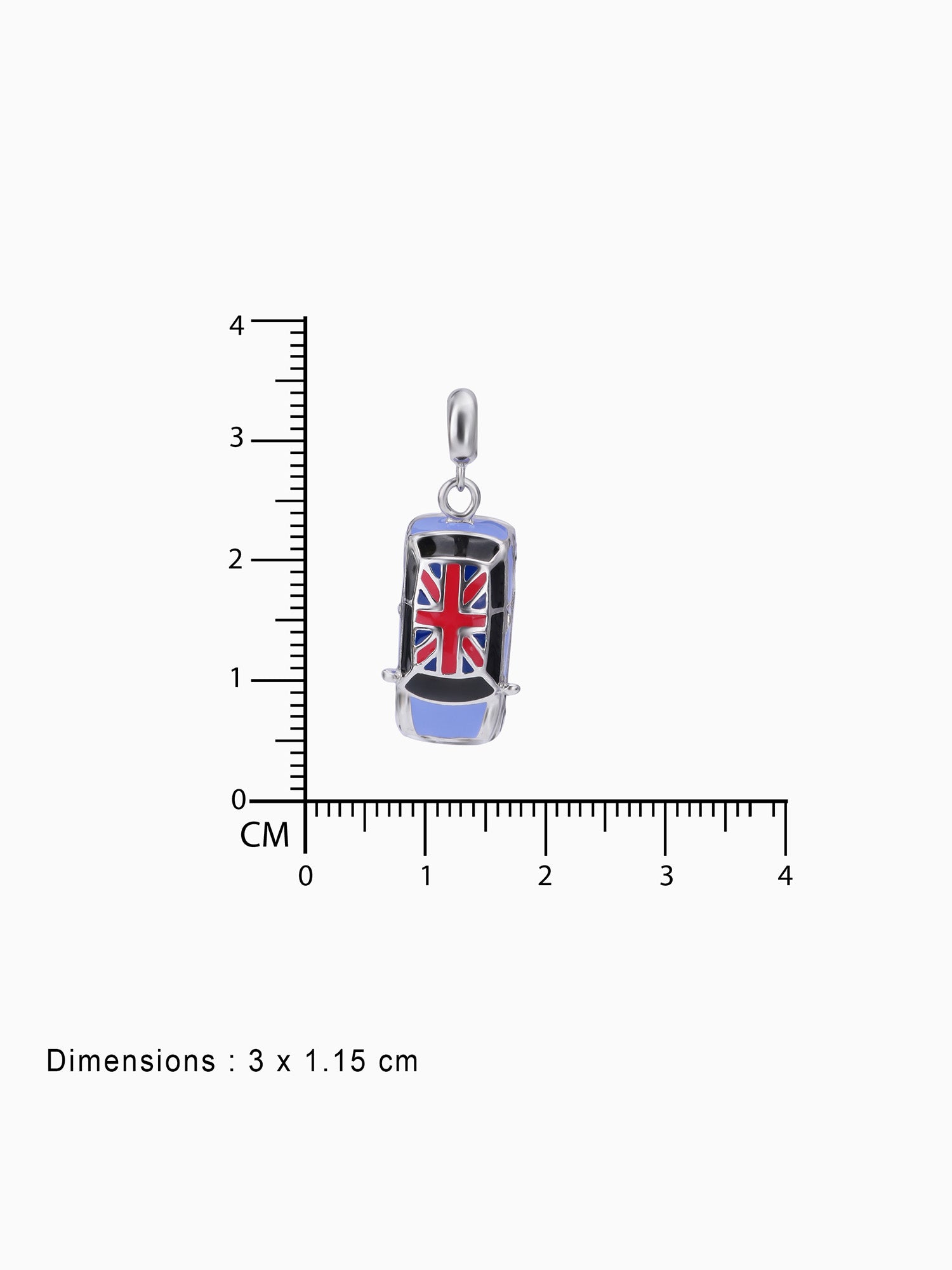 BIS hallmark view SIJA 925 silver jewellery lavender car charm certified premium accessory elegant timeless design for gifting and celebrations