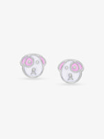 SIJA 925 sterling silver Mini Dog stud BIS hallmarked playful kids jewellery design perfect for birthdays parties and gifting