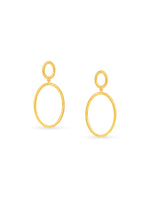 Detailed close up of SIJA 925 Silver O Ring Earrings showing minimalist round hoop design in sterling silver