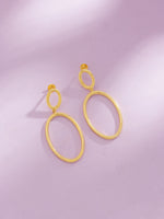 Detailed close up of SIJA 925 Silver O Ring Earrings showing minimalist round hoop design in sterling silver