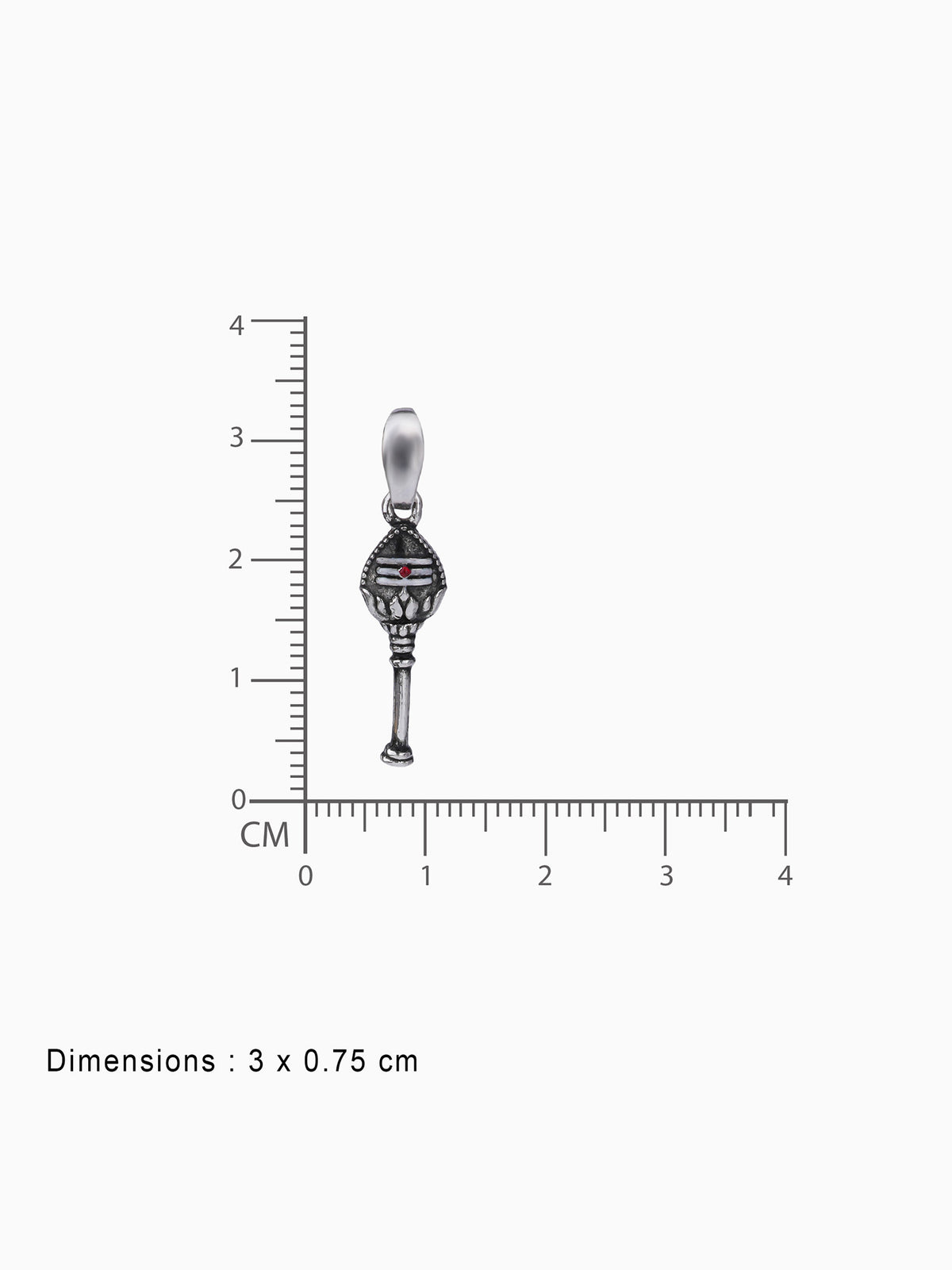 BIS hallmark view SIJA oxidised 925 silver OM with Vel charm certified premium accessory spiritual motif for gifting and celebrations