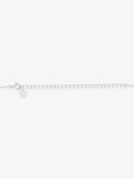Side profile of SIJA 925 silver Piggy Pal Necklace showing polished edges and durable sterling silver construction