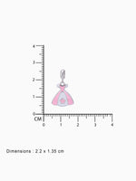 BIS hallmark view SIJA 925 silver jewellery pink white dress charm certified premium accessory elegant timeless design for gifting and celebrations