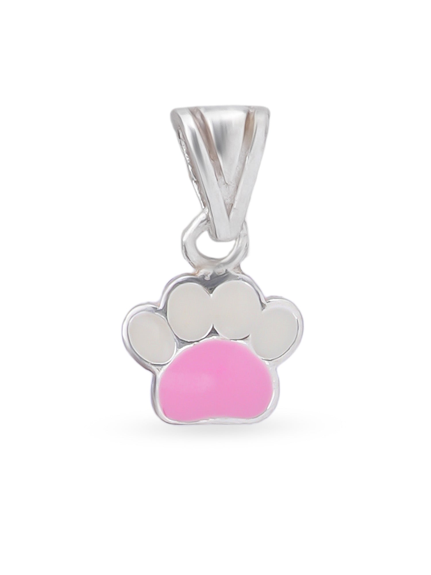 Close up SIJA 925 silver jewellery pink white palm charm handcrafted premium design versatile accessory for everyday wear and special occasions