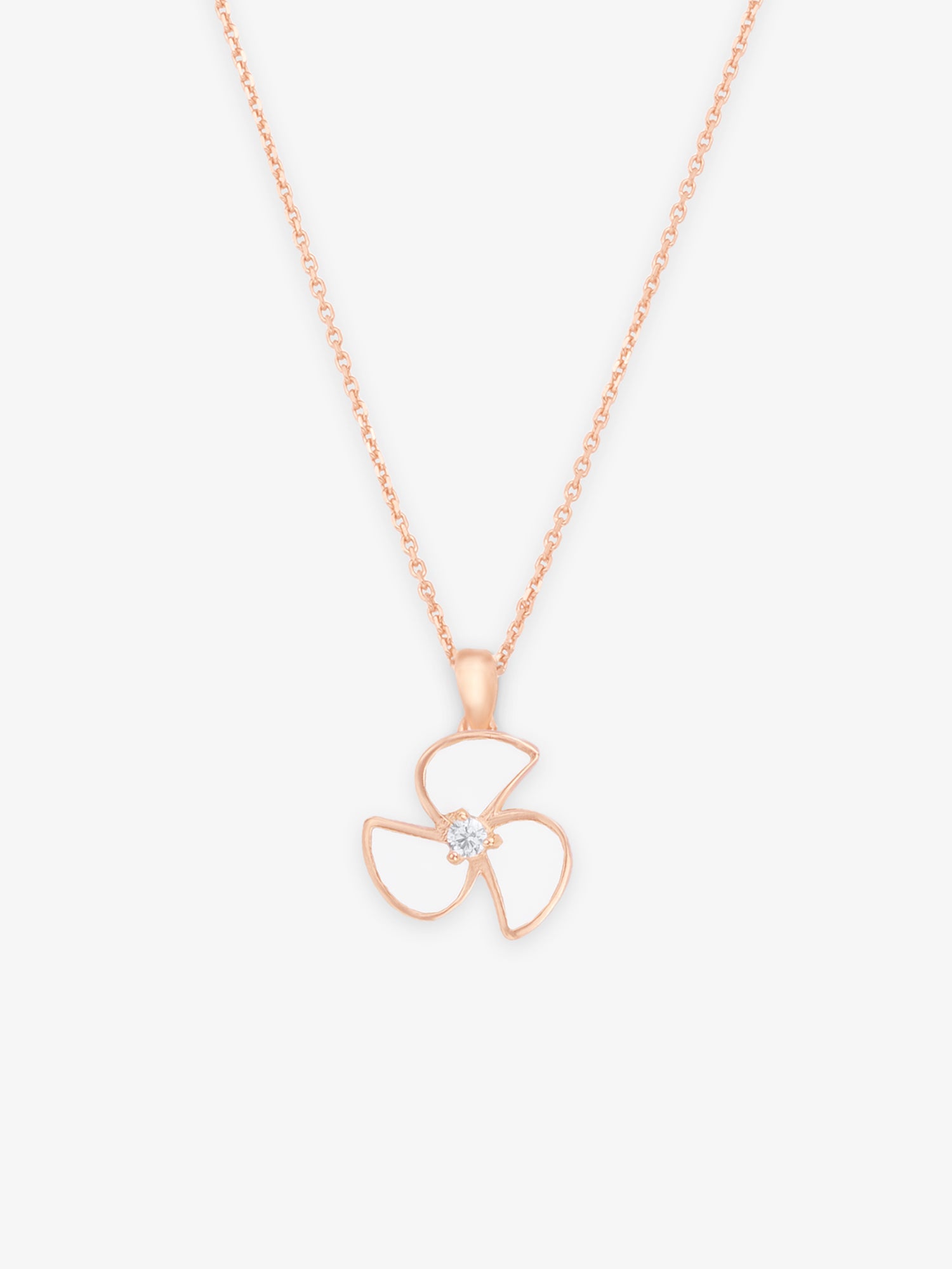 SIJA 925 Silver Pinwheel Pendant with Chain sterling silver jewellery elegant hero shot