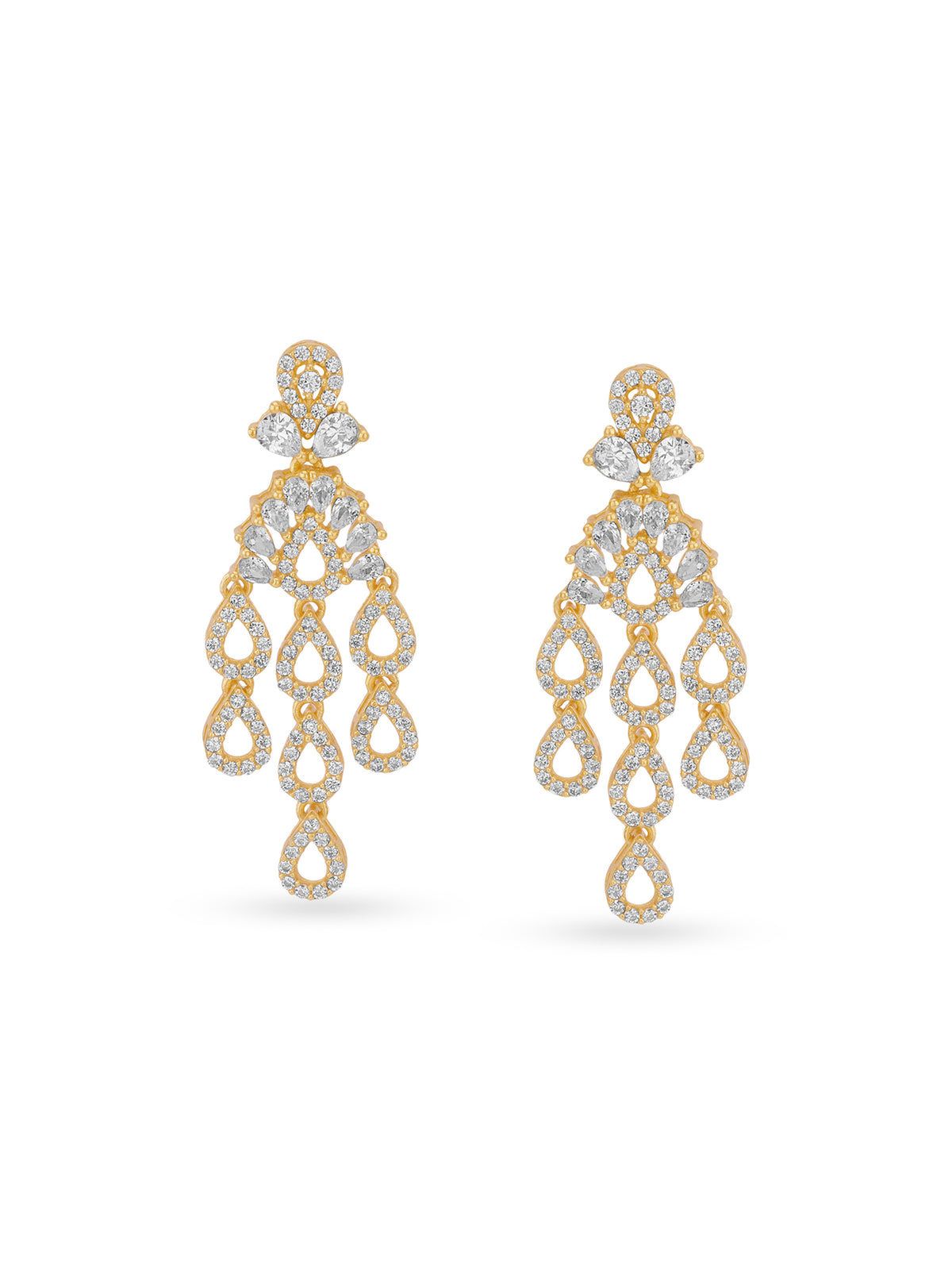 Detailed close up of SIJA 925 Silver Rain Droplets Earrings showing delicate droplet charms and handcrafted silver finish