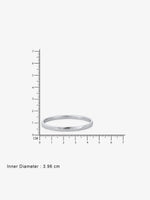 Reverse of SIJA Rhythm Kids Bangle showing BIS 925 hallmark stamp certified sterling silver jewellery authenticity and quality assurance
