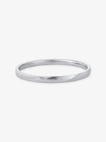 Detailed view of SIJA 925 Silver Rhythm Kids Bangle highlighting ornamental finish polished sterling silver craftsmanship secure design