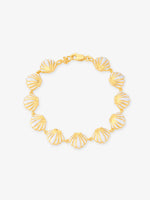 SIJA 925 Silver Shell Bracelet sterling silver jewellery elegant hero shot